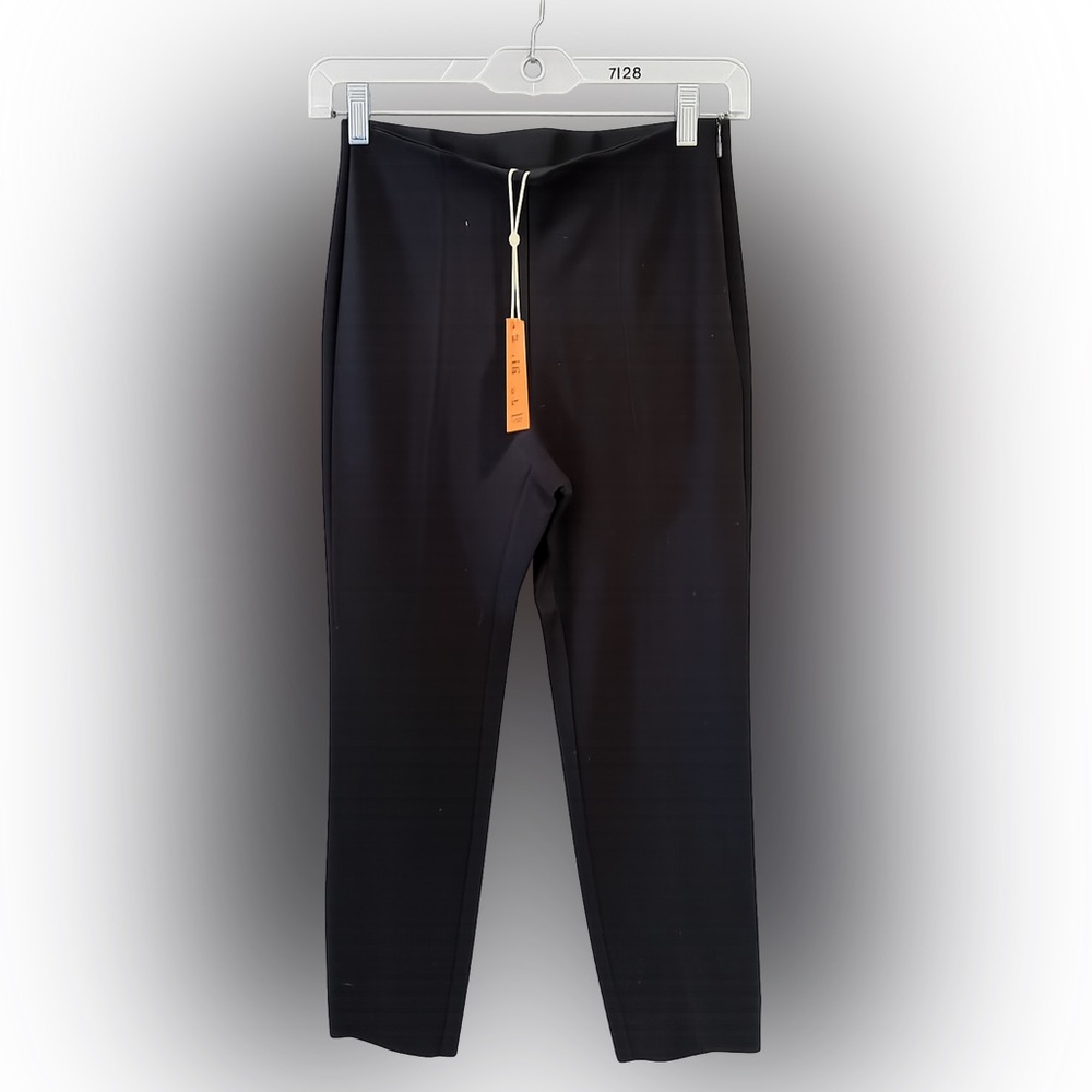 Quince Ultra-stretch Ponte Dress Black Capris